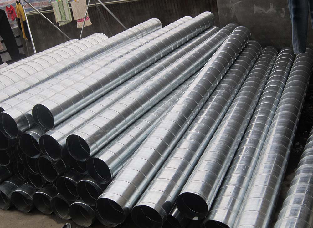 螺旋風管的用途和優(yōu)點 螺旋風管的用途和優(yōu)點